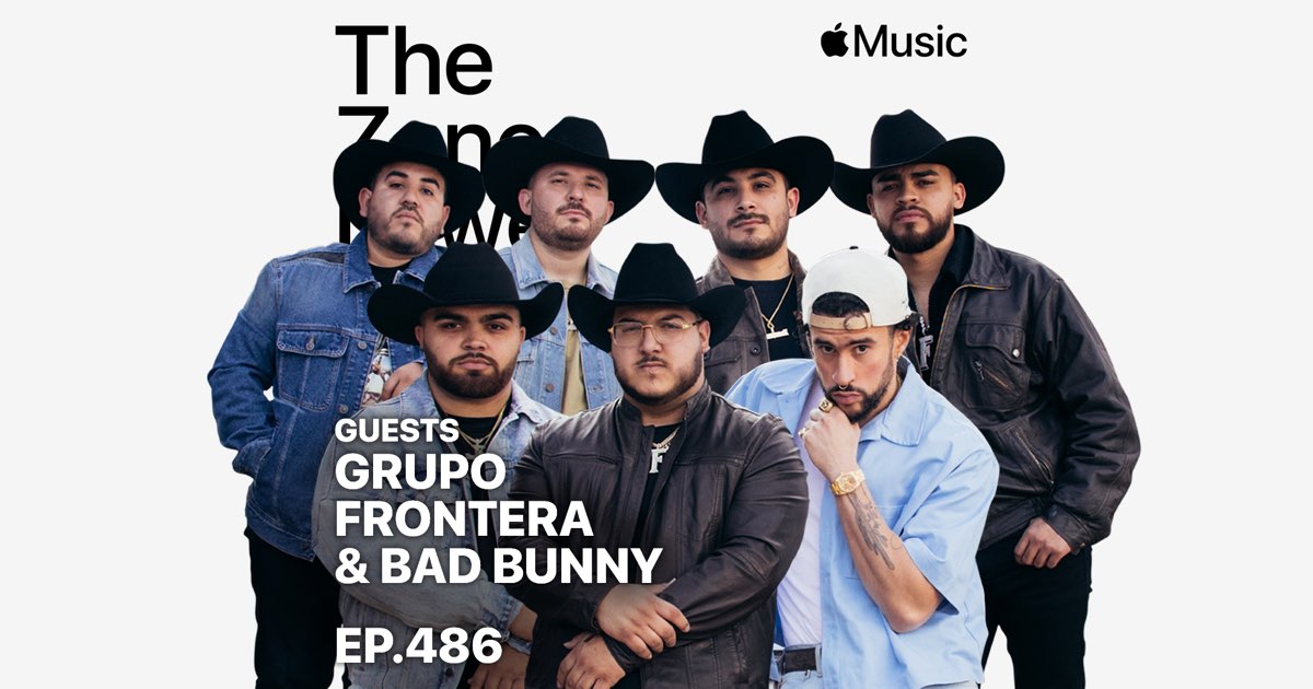 Apple Music Grupo Frontera Bad Bunny