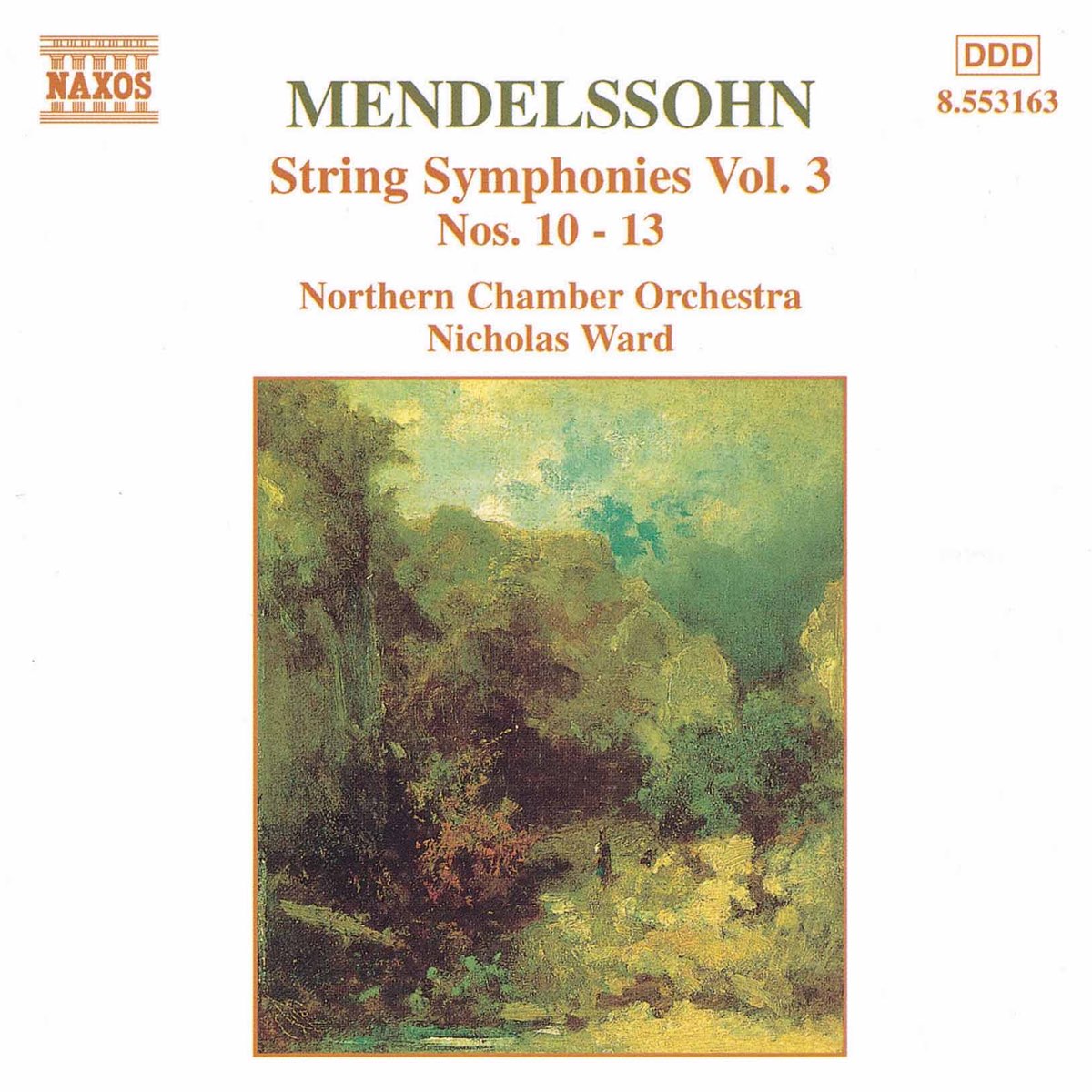 Mendelssohn String Symphonies Vol 3 De Felix Mendelssohn Nicholas