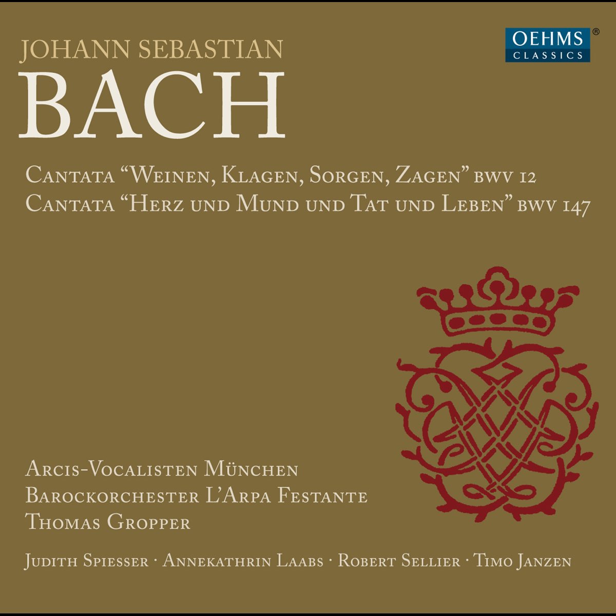 Bach Cantatas Bwv De Thomas Gropper L Arpa Festante