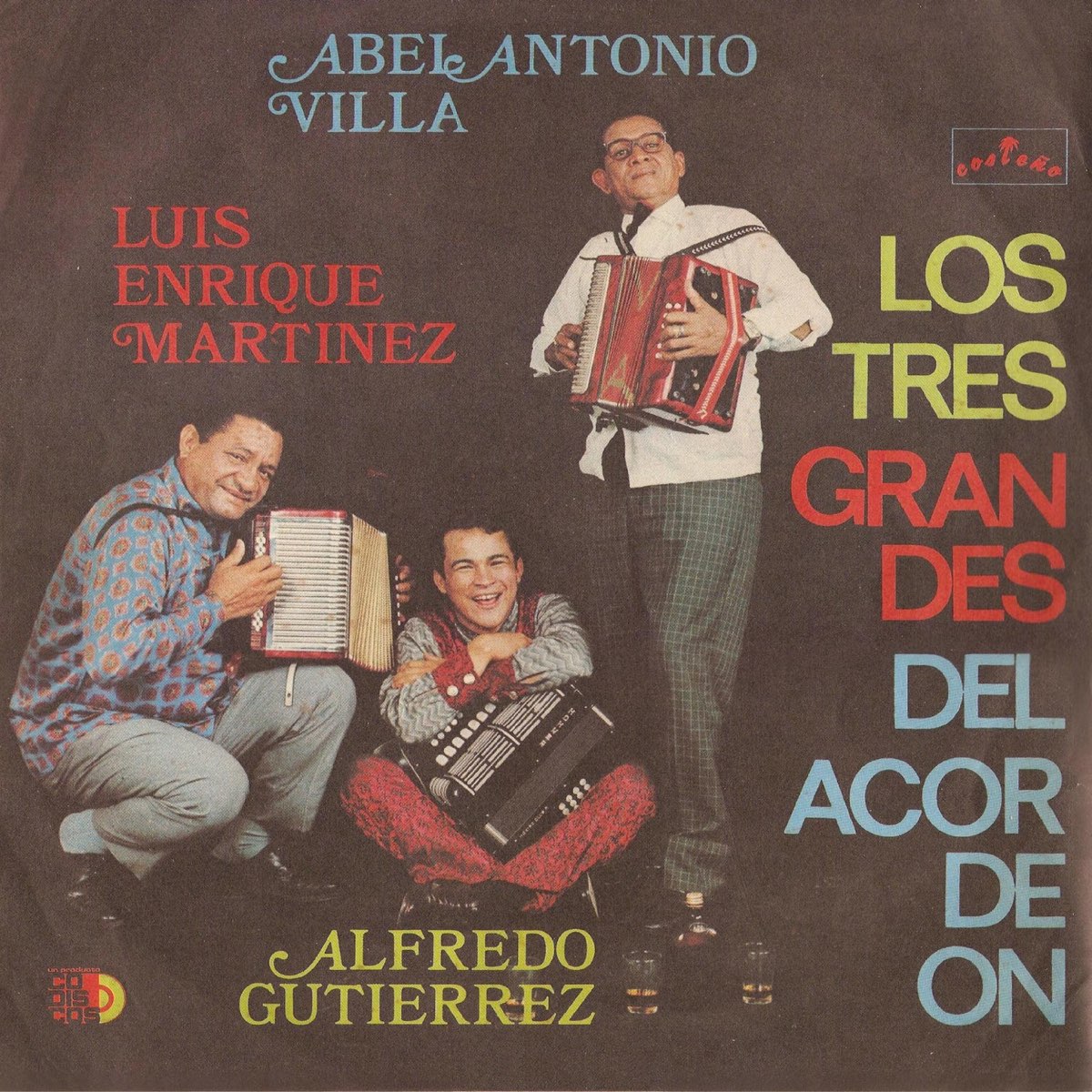 Los Tres Grandes Del Acorde N Vallenato By Alfredo Gutierrez Abel