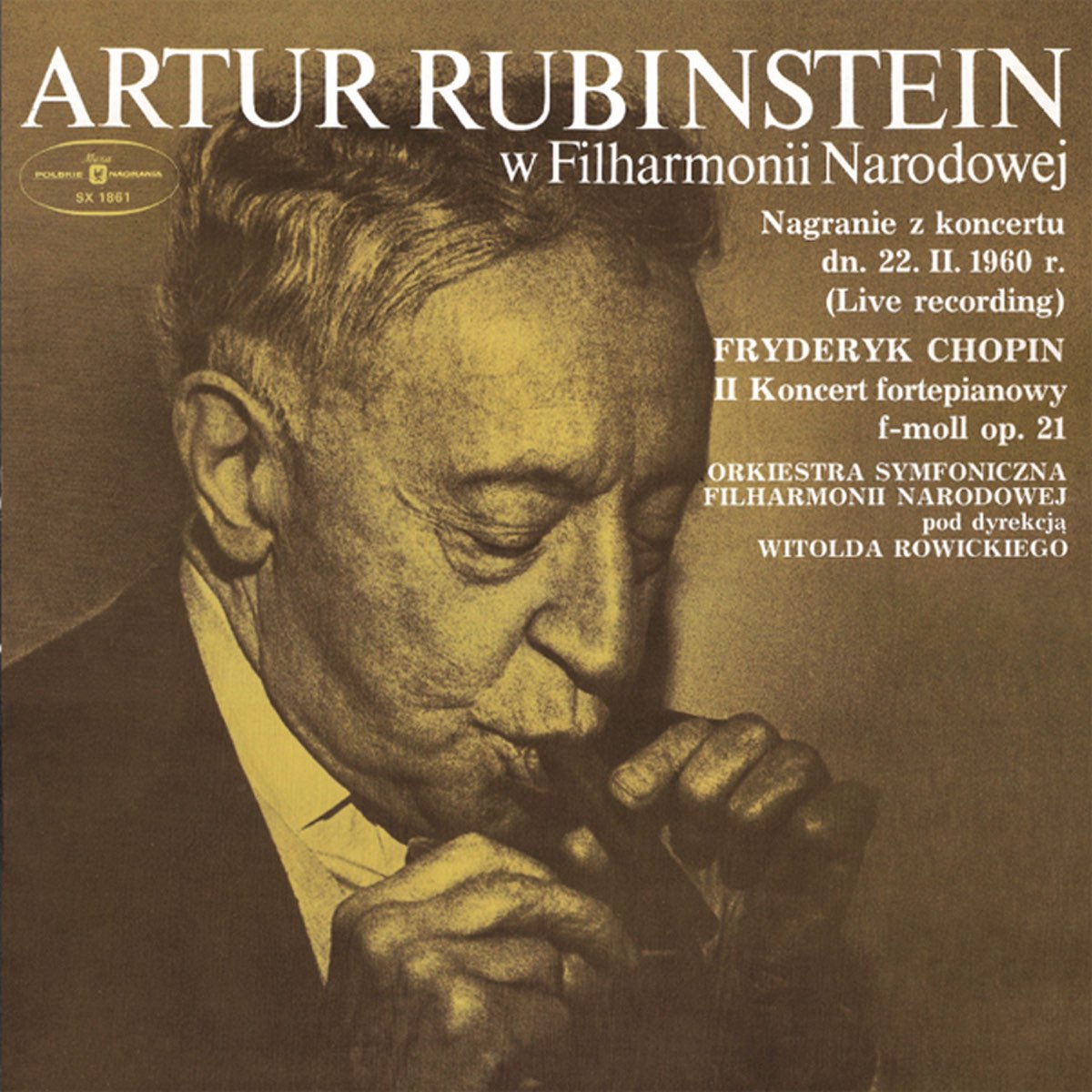 Artur Rubinstein W Filharmonii Narodowej Live 1960 By Witold Rowicki