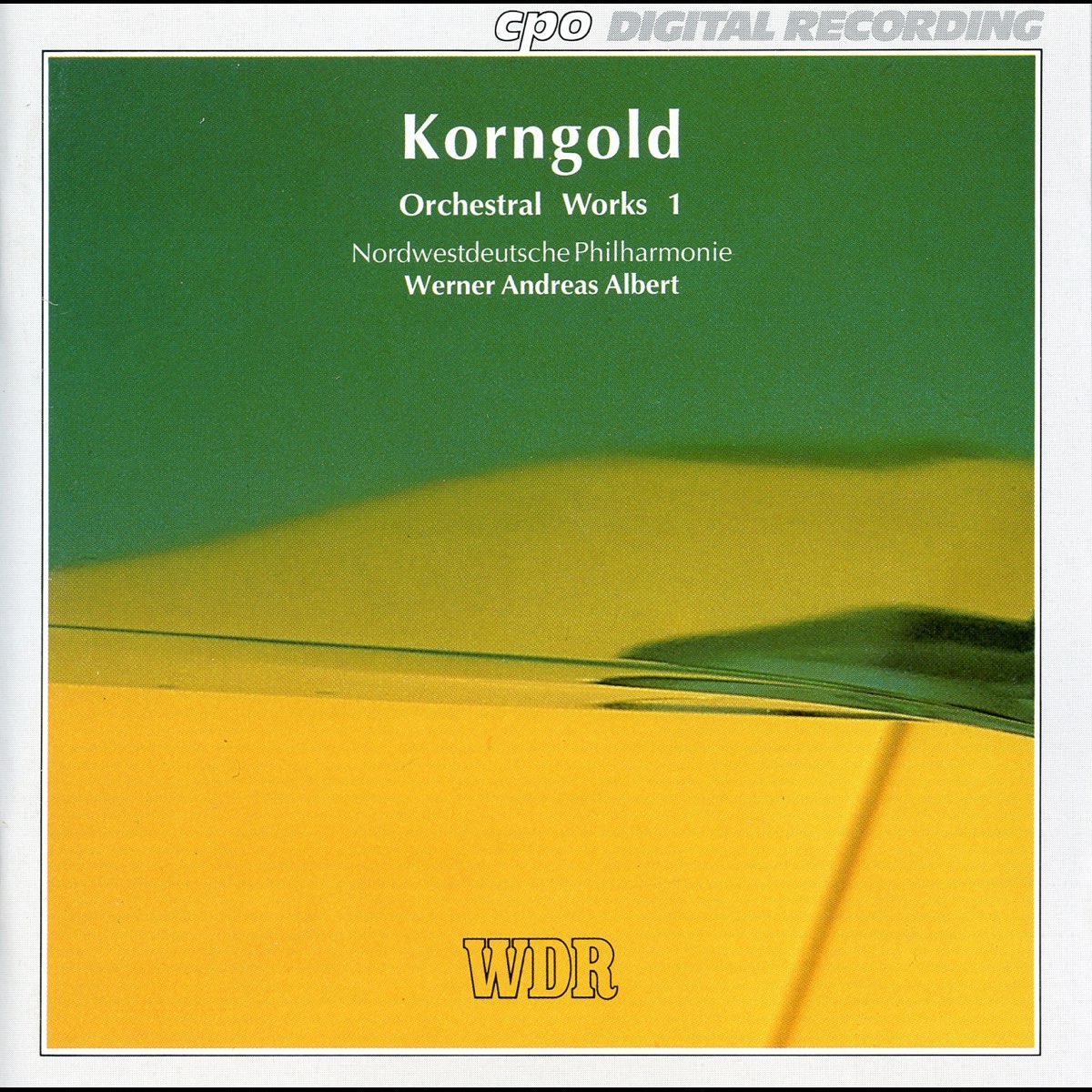 Korngold Orchestral Works Vol 1 By Nordwestdeutsche Philharmonie On