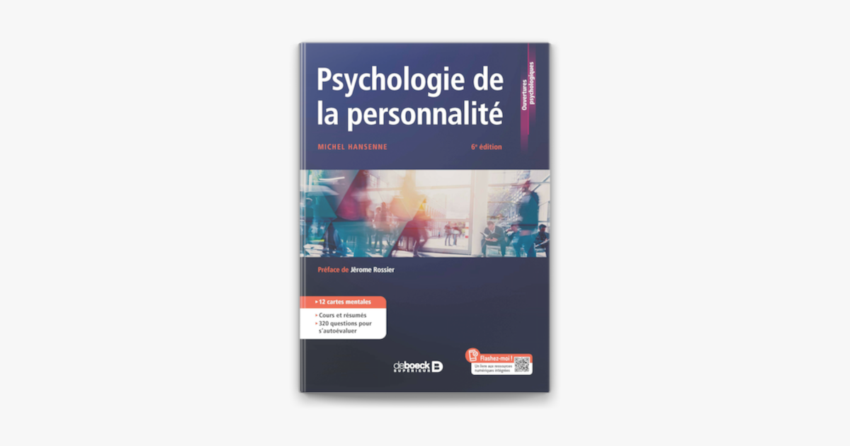 Psychologie de la personnalité sur Apple Books