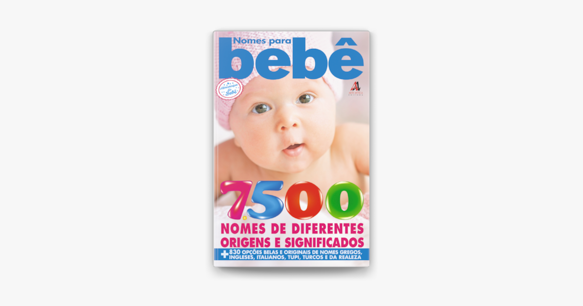 Almanaque Do Beb Nomes De Beb S Apple Books