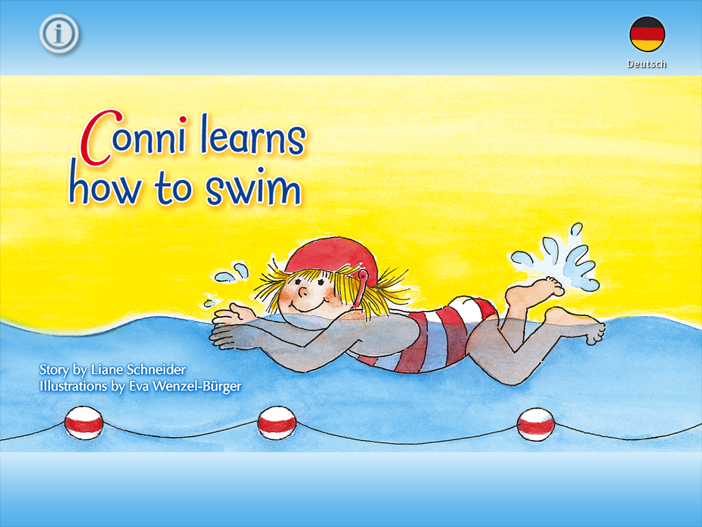 pixie book "connie learns how to swim"