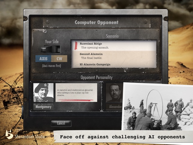 Desert Fox: The Battle of El Alamein Screenshot