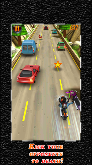 ‎Deadly Moto Racing Screenshot