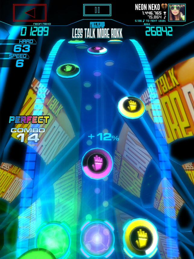 ‎Neon FM™ — Music Gaming | Arcade Rhythm Game Screenshot