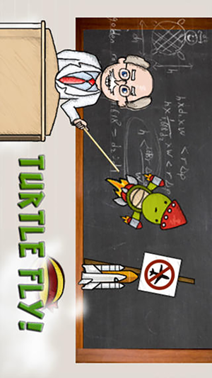 ‎Turtle Fly -  Into Space Screenshot
