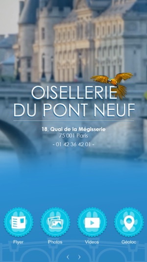 oisellerie du pont neuf