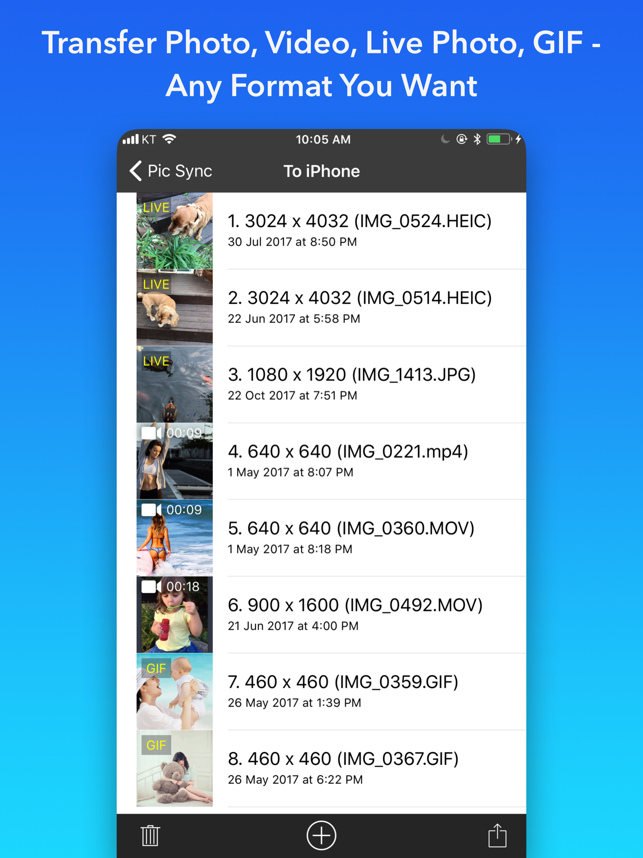 ‎Pic Sync for Dropbox + WiFi Screenshot