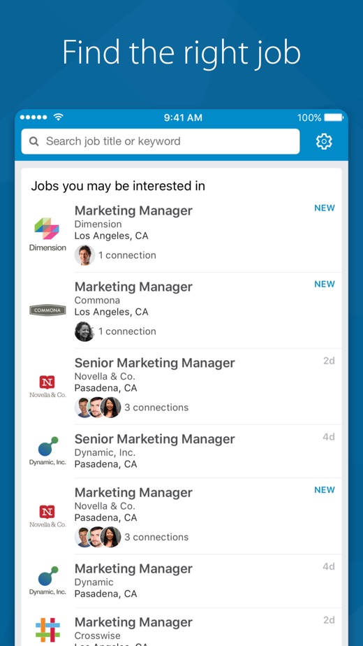 linkedin job search