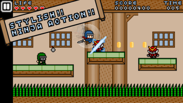 ‎Ninja Striker! - Ninja Action! Screenshot