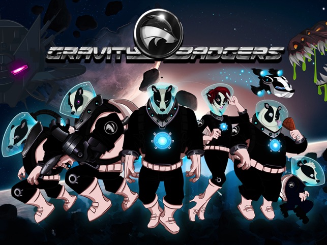 ‎Gravity Badgers Screenshot