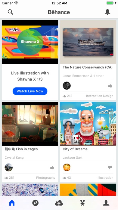 behance app 截图