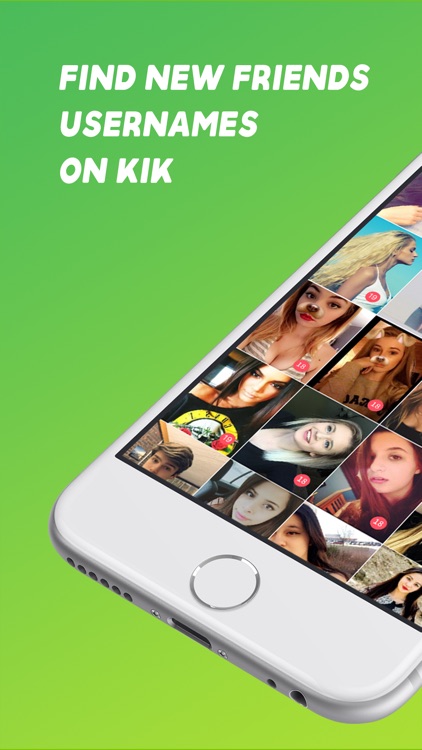 K Friends Search Usernames For Kik Messenger App By Can Li