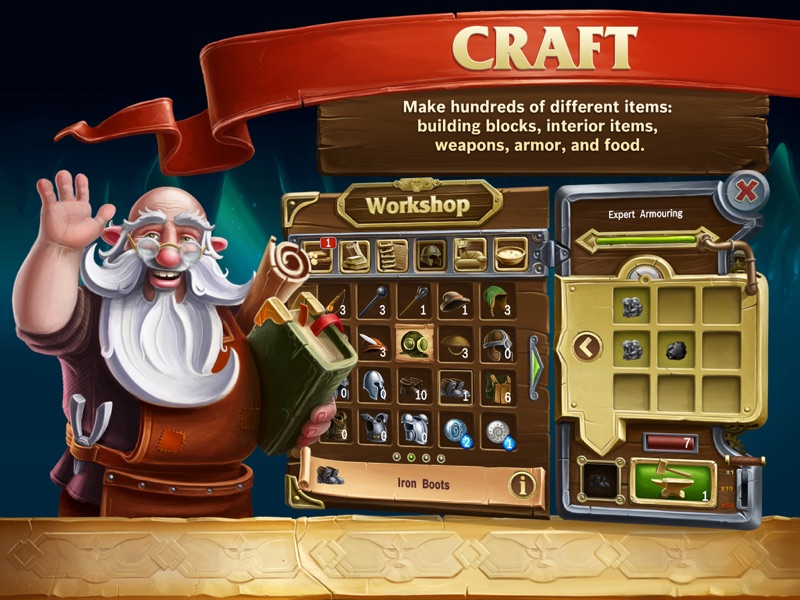 craft the world - pocket edition