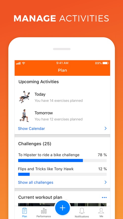 virtuagym fitness app 截图