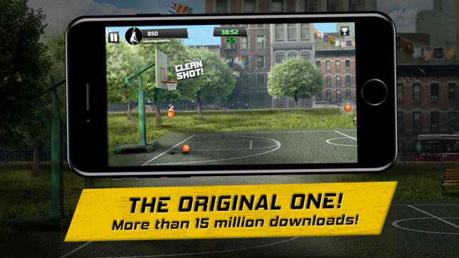 ‎iBasket Pro- Street Basketball Screenshot