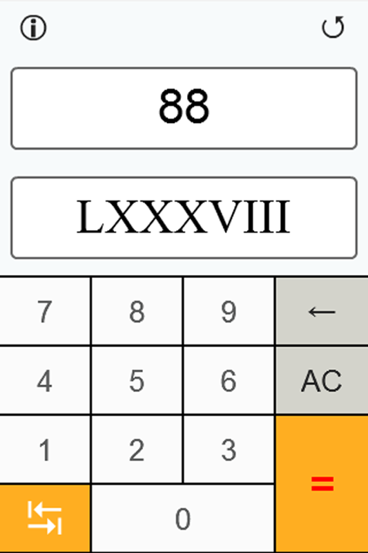 罗马数字与阿拉伯数字转换器