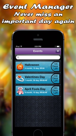 ‎Event Manager - Manage Your Event to Surprise Dearest One Screenshot
