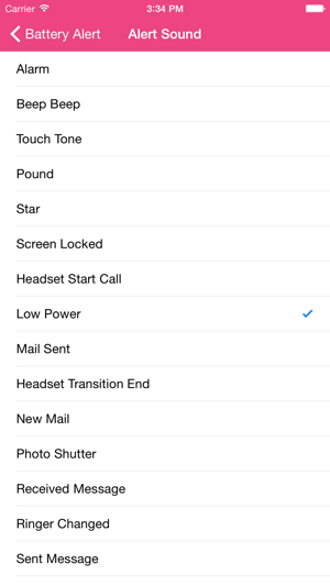‎Battery Alert: Alert when battery low or full level Screenshot