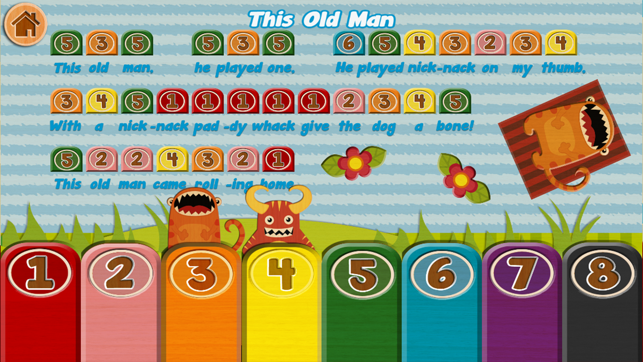 ‎Little Xylo - Cutie Monsters Xylophone Fun Screenshot