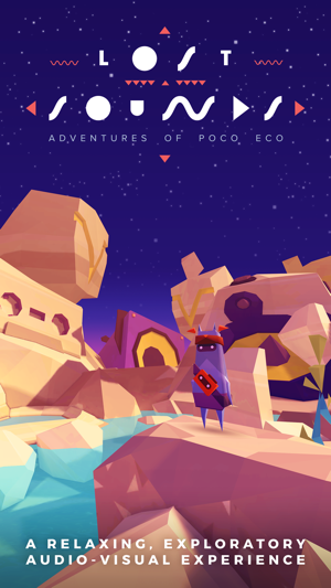 ‎Adventures of Poco Eco - Lost Sounds: Experience Music and Animation Art in an Indie Game Screenshot