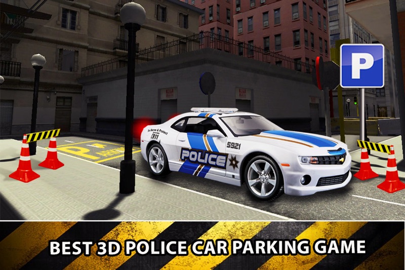 nypd police car parking 2k16 - multi nivel 2 de la vida real