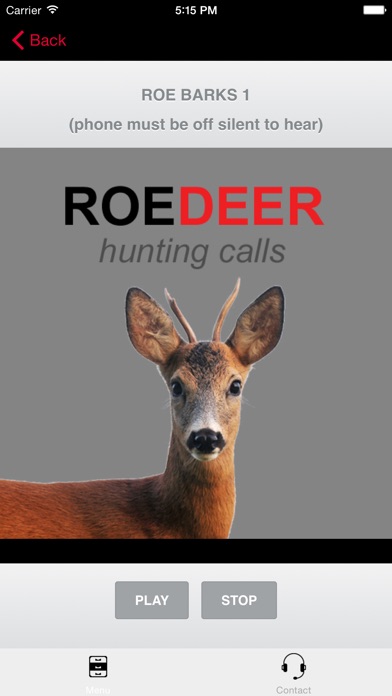 roe deer calls for deer hunting