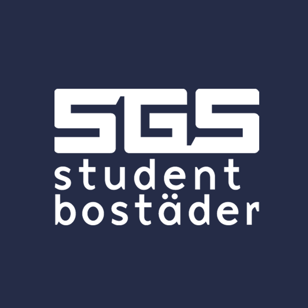 SGS studentbostäder logotyp
