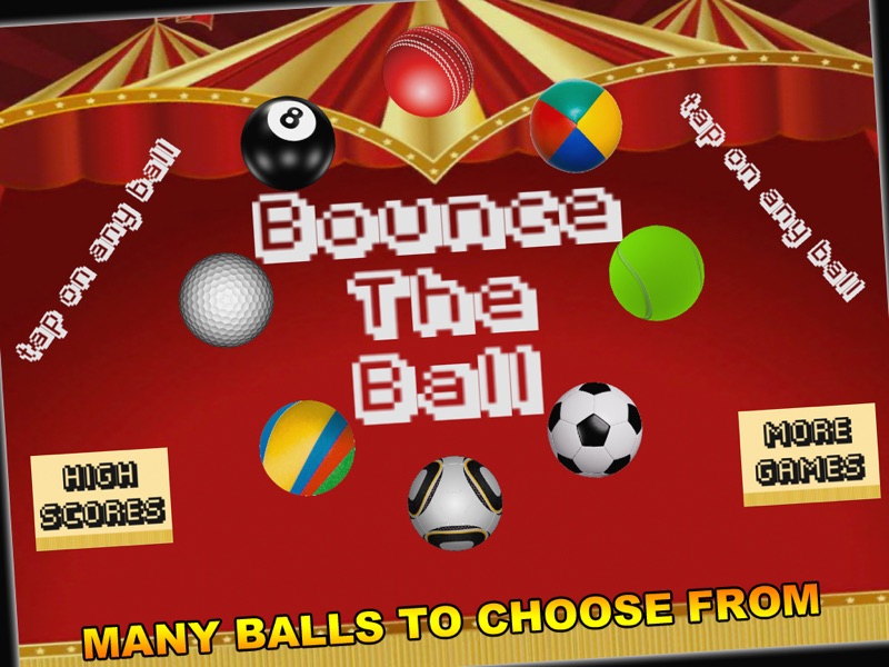 bounce the ball - tap game