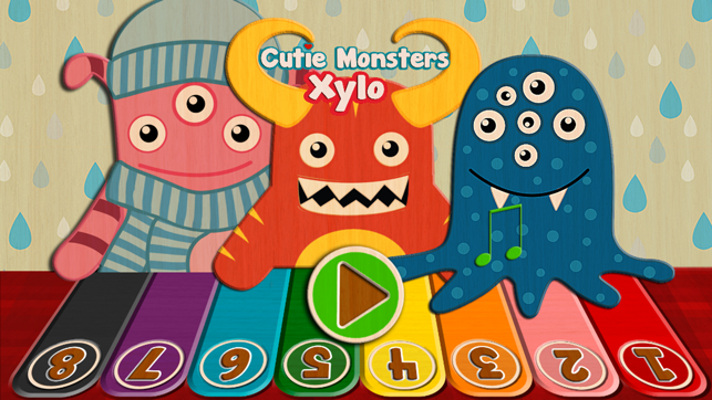‎Little Xylo - Cutie Monsters Xylophone Fun Screenshot