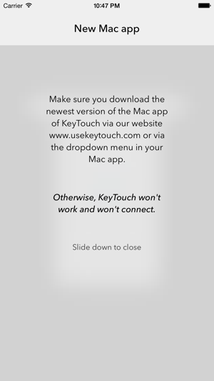 ‎KeyTouch Screenshot