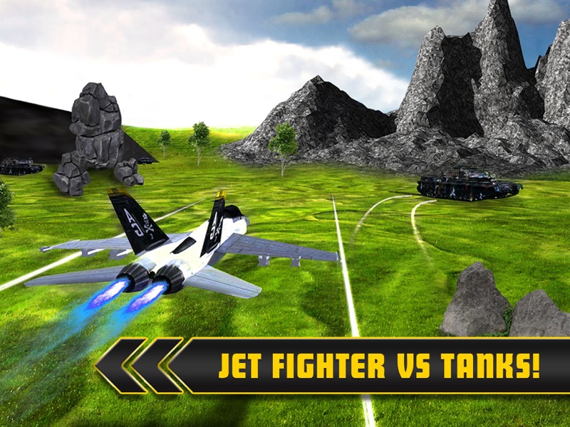 fighter jets tank attack guerre 3d