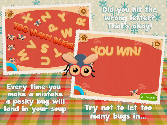 ‎Cutie Monsters - Alphabet Soup Screenshot