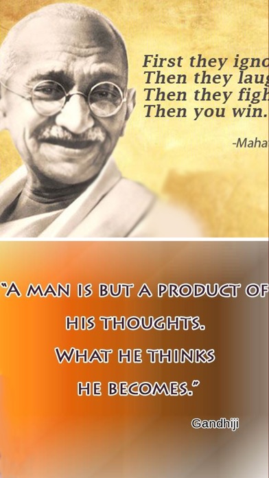 famous quotes & sayings catalog for mahatma gandhi