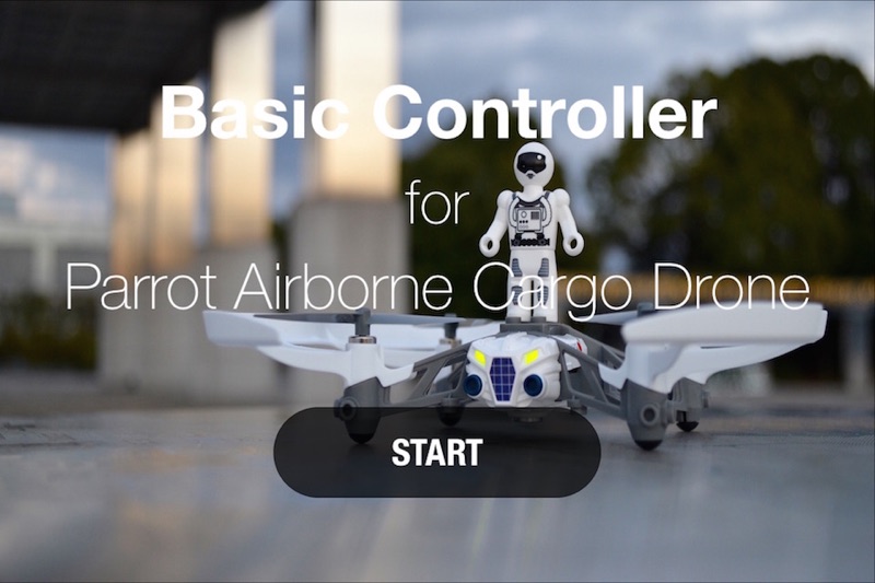 basic controller for airborne cargo drone