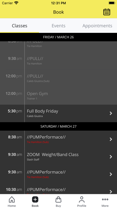 截图iphone download the slash fitness mobile app today to plan