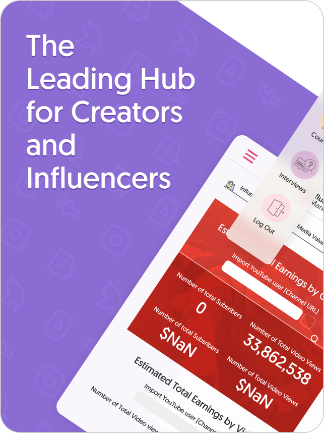 ‎Influencer Marketing Hub Screenshot