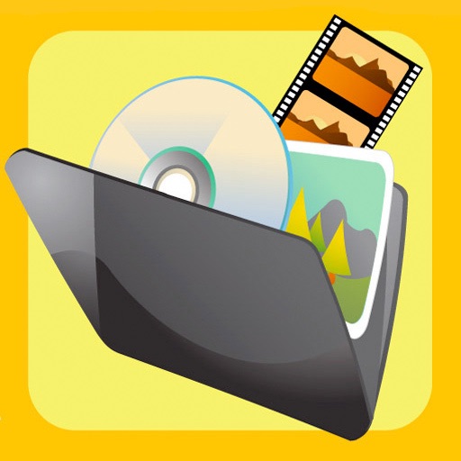 Folder with apps logo.