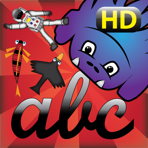 cursive alphabet monster, abc-z HD icon