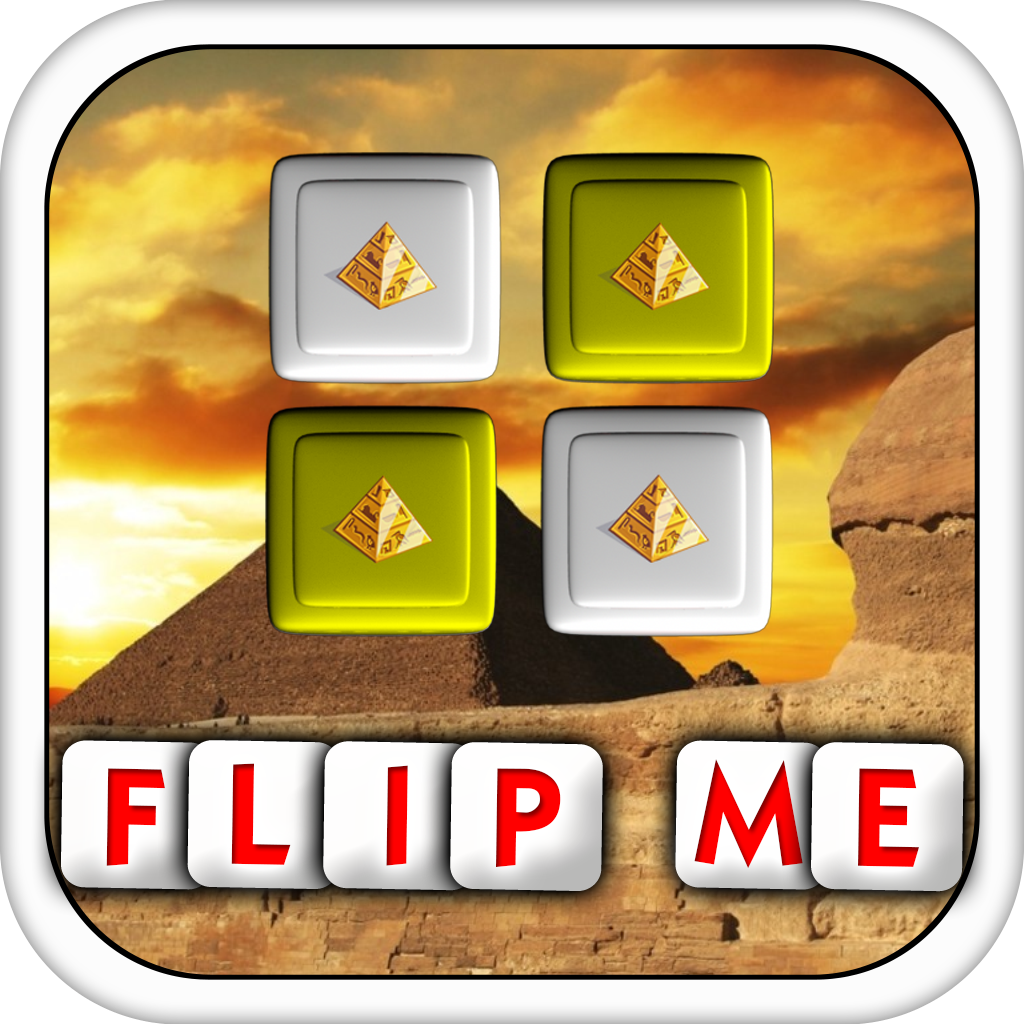 Pyramid Flip Pro : Puzzle Flip Game The Prince of Sphinx Persia and Egypt icon
