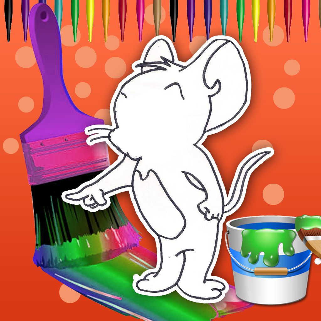 Coloring Book for Tom & Jerry icon