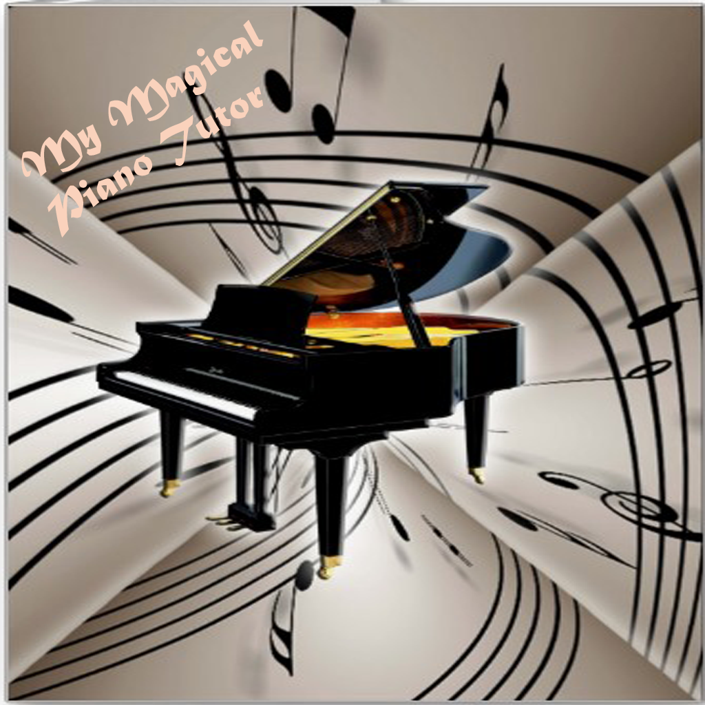 My Magical Piano Tutor & Teacher: Play and learn the piano Free icon