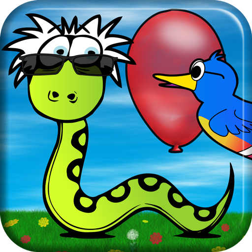 Balloon Snake - Pop Balloons by Controlling a Bird with the Accelerometer or by Touching