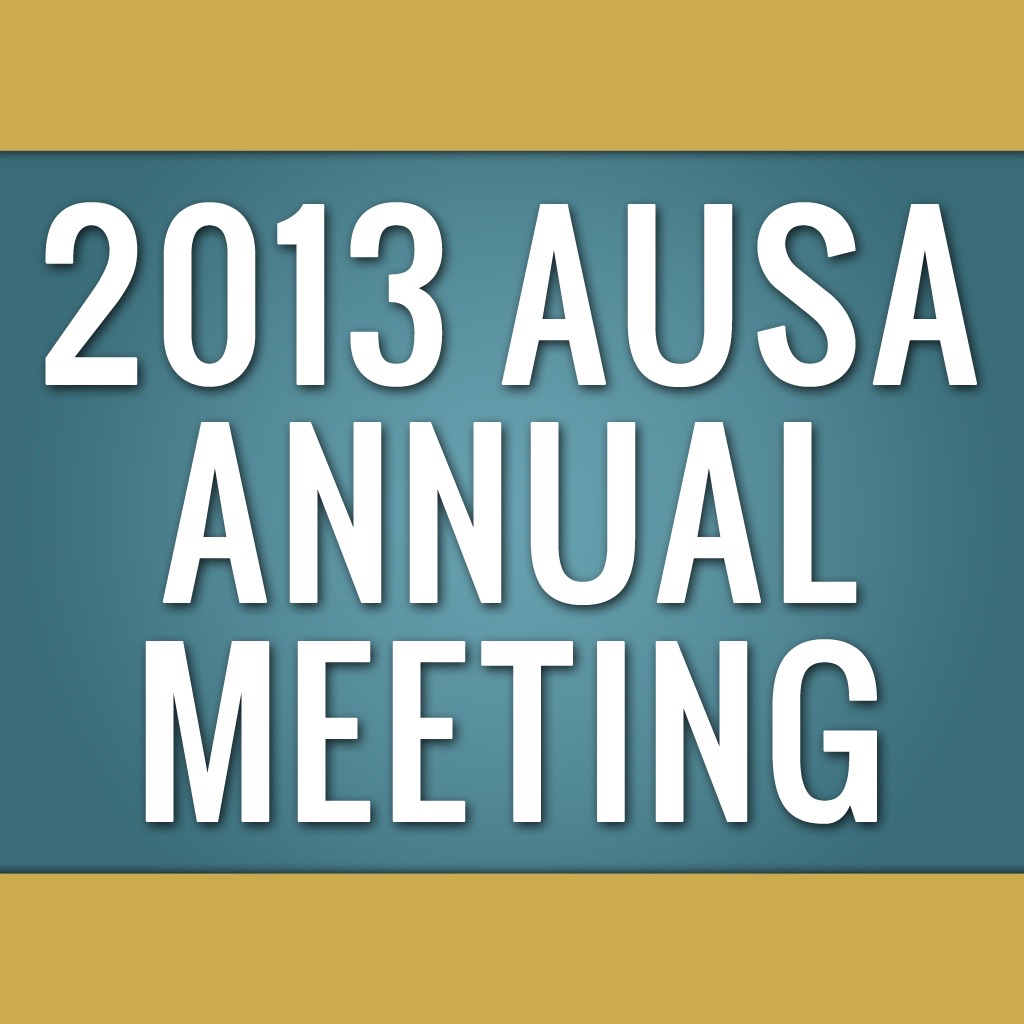 2013 AUSA Annual Meeting & Exposition