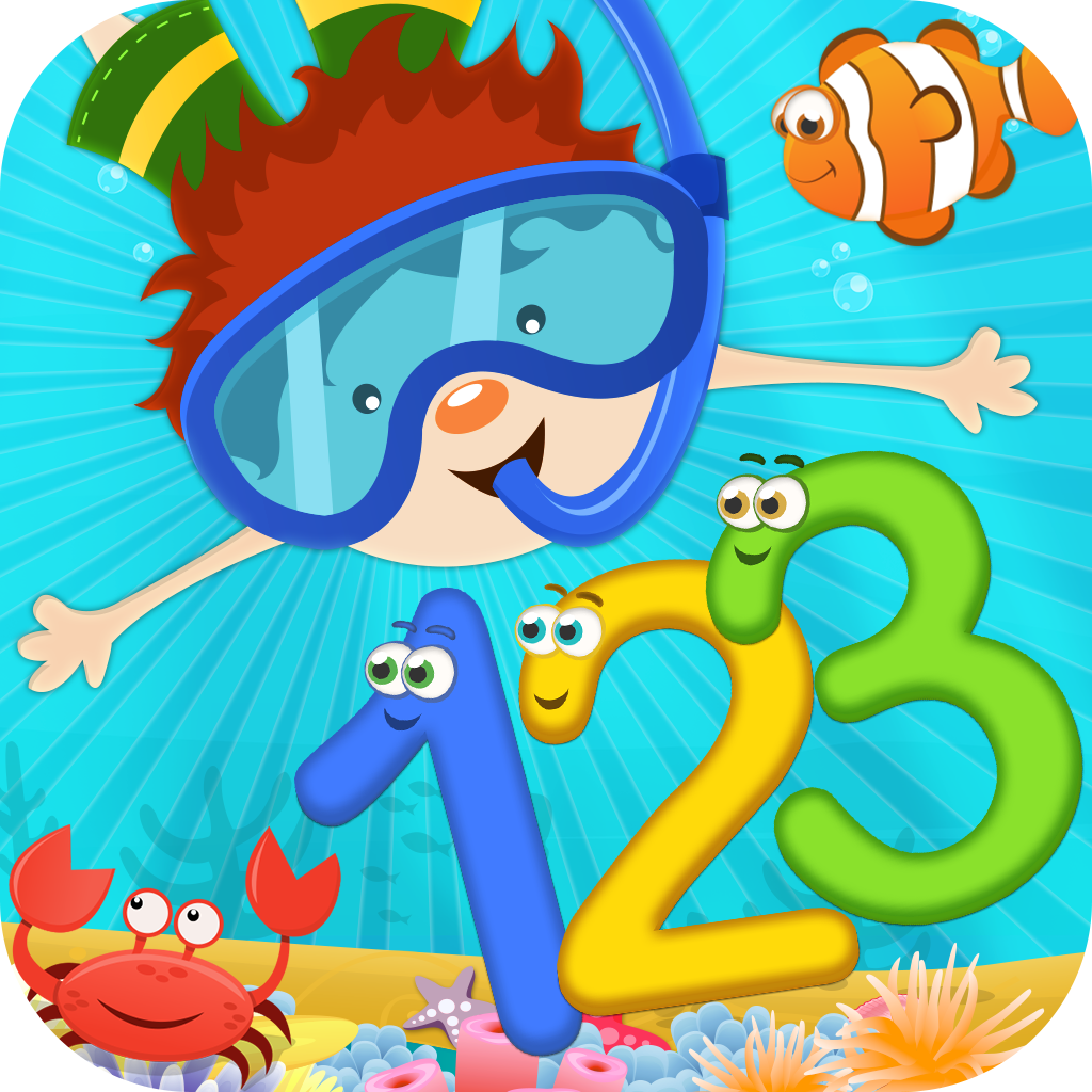 Preschool Math Learning Educational Games For Toddlers and Kids To Teach Numbers