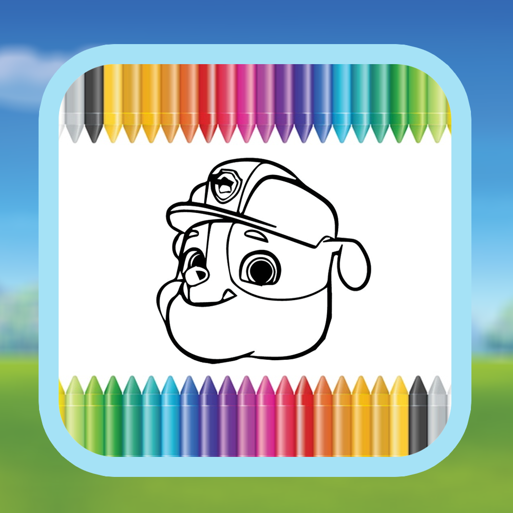 Kids Learn Paint Game For Paw Patrol Edition ( Unofficial Fans App )