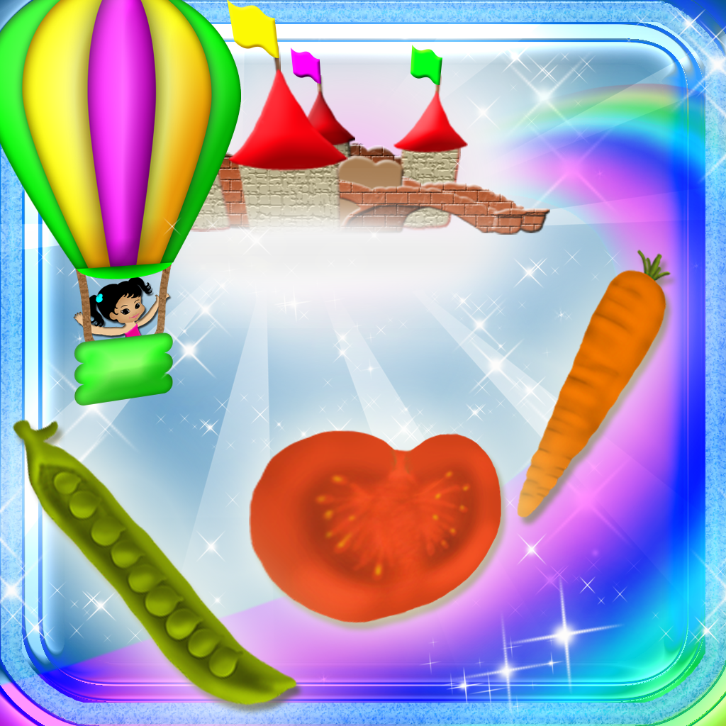 123 Vegetables Magical Kingdom - Food Learning Experience Simulator Game